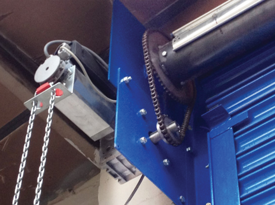 Gear Box Rolling Shutters