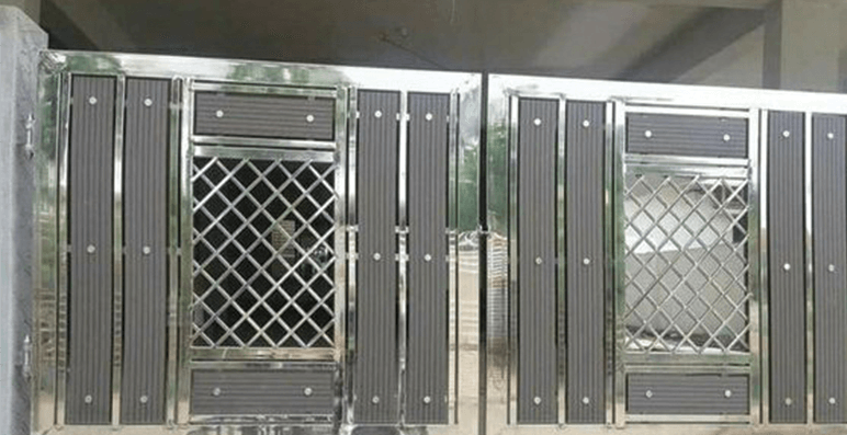 Stainless Steel Sliding Gate in Kangra